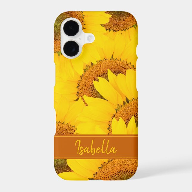 Sunflowers Custom Name (Back)