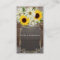 Sunflowers & Daisies Mason Jar Sparkle Rustic Chic