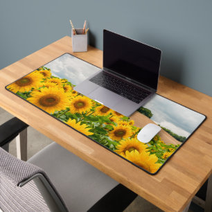 Sunflowers Desk Mat