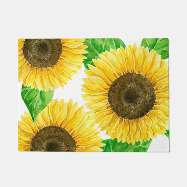 Sunflowers Doormat (Front)