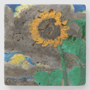 Sunflowers   Emil Nolde   Stone Coaster