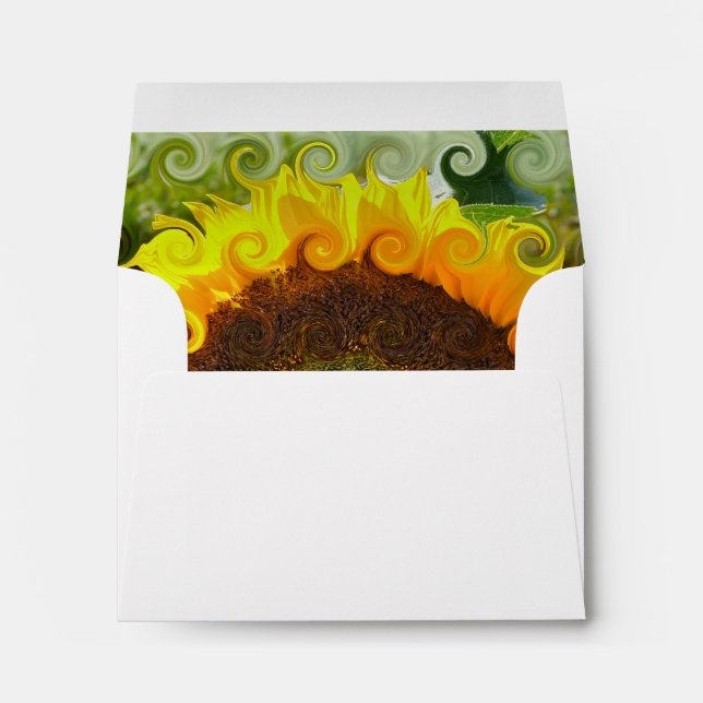 SUNFLOWERS ENVELOPES (Back (Bottom))