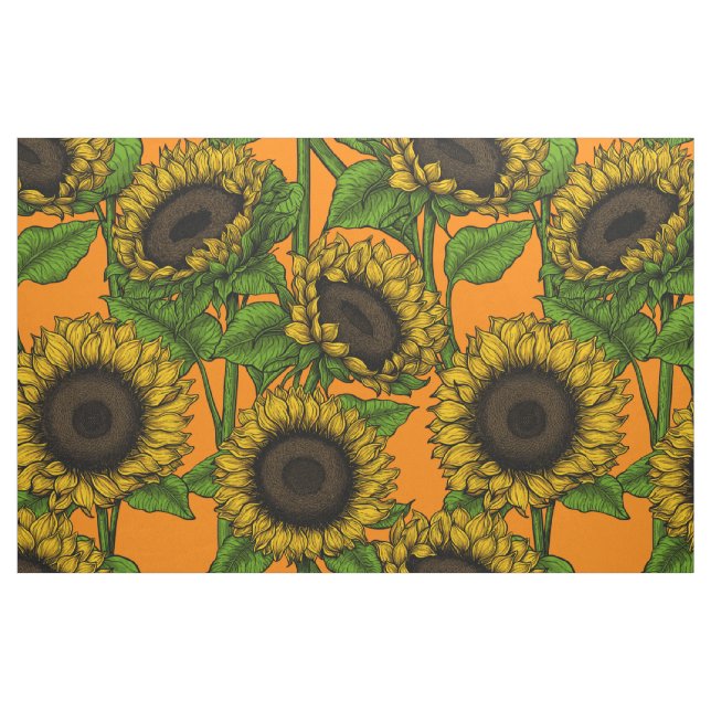 Sunflowers Fabric (Fat Quarter)
