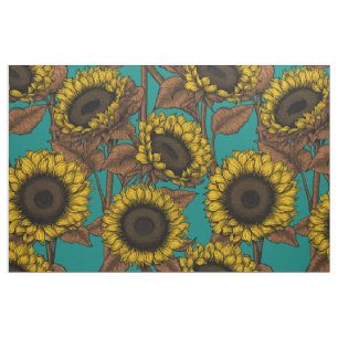 Sunflowers Fabric