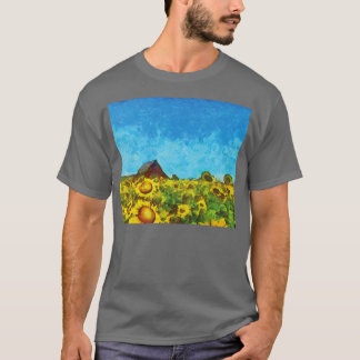 Sunflowers Field T-Shirt