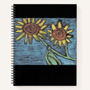 Sunflowers Forever - Kids Art for CHOC Notebook