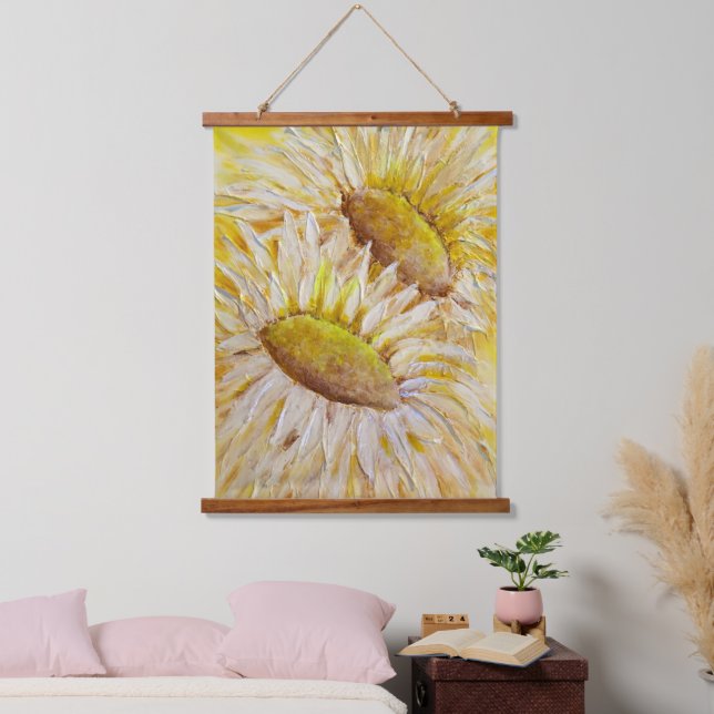 Sunflowers Hanging Tapestry (Bedroom)