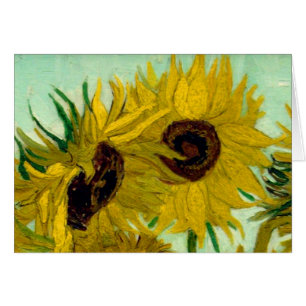 Sunflowers in a Vase Van Gogh Fine Art