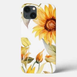 Sunflowers in Bloom iPhone 13 Case