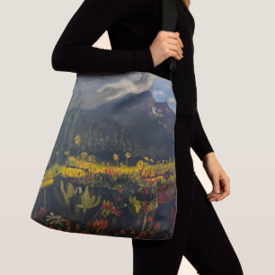 Sunflowers in the Mountains, by Gary Poling Crossbody Bag