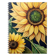 Sunflowers in Watercolor