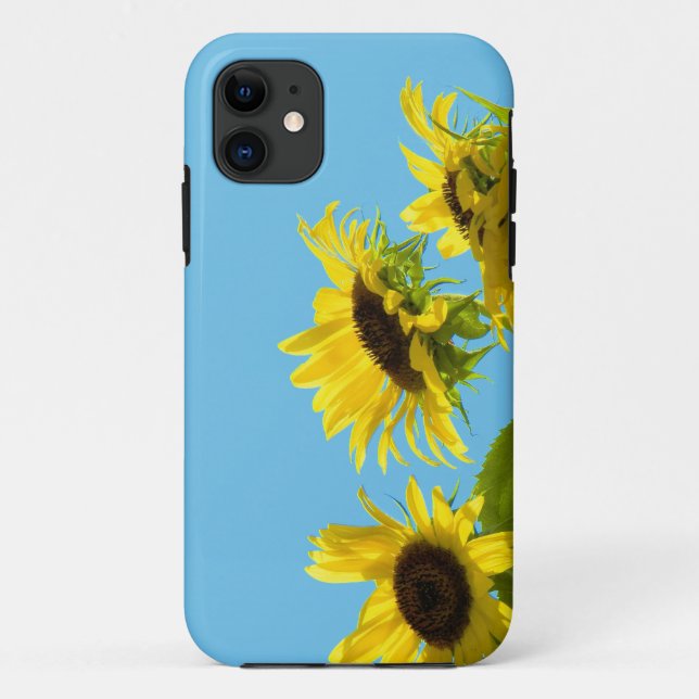 sunflowers iphone case (Back)