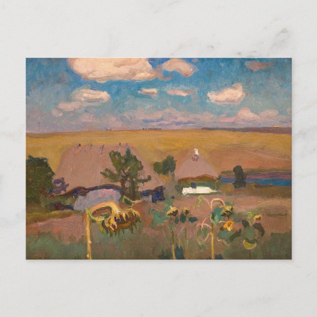 Sunflowers | Jan Stanisławski Postcard (Front)