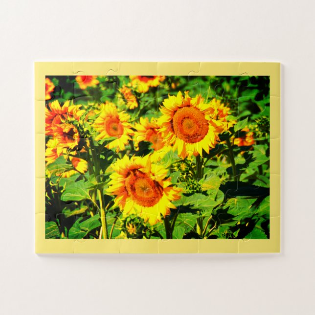 Sunflowers Jigsaw Puzzle (Horizontal)