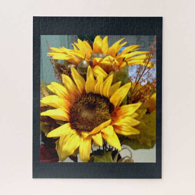 SUNFLOWERS  JIGSAW PUZZLE (Vertical)