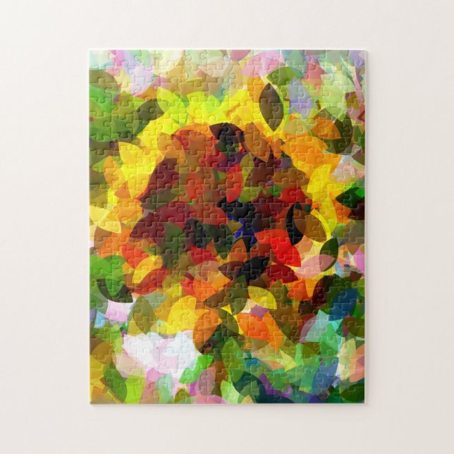 SUNFLOWERS JIGSAW PUZZLE (Vertical)