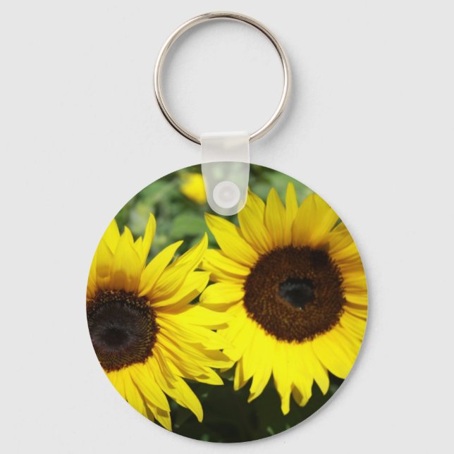 Sunflowers Key Ring (Front)