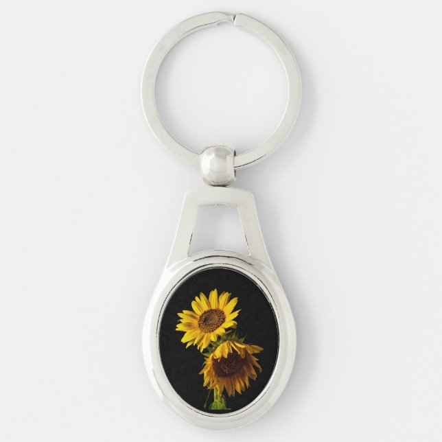 Sunflowers  key ring (Front)
