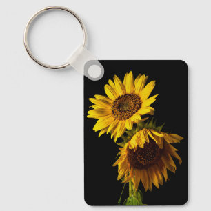 Sunflowers key ring