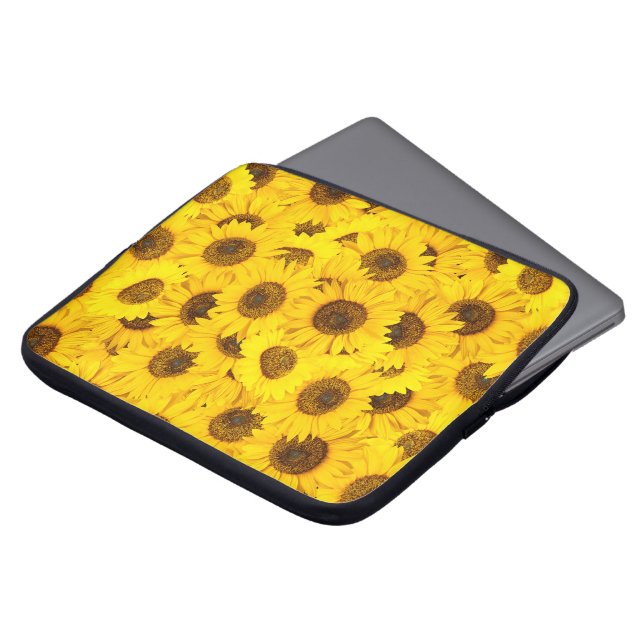 Sunflowers Laptop Sleeve (Front Top)