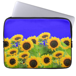 Sunflowers Laptop Sleeve Ukraine Flag Colours