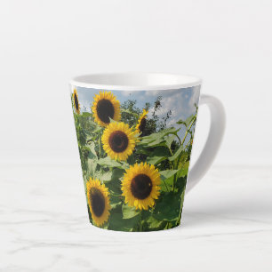 Sunflowers Latte Mug