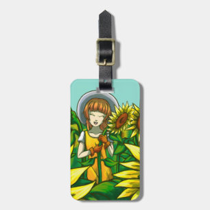 Sunflowers Luggage Tag
