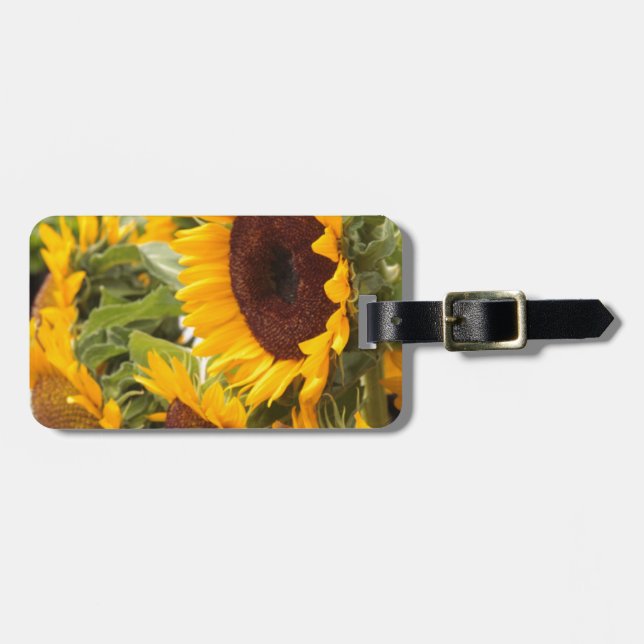 Sunflowers! Luggage Tag (Front Horizontal)