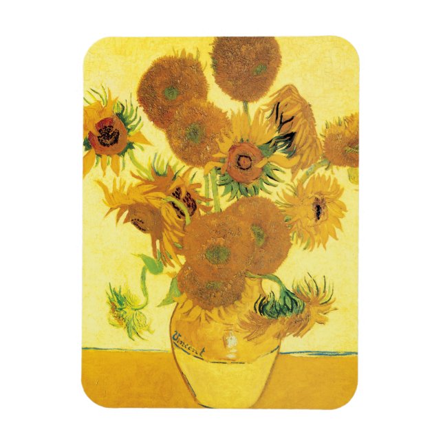 Sunflowers Magnet (Vertical)