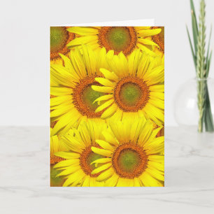 SUNFLOWERS MOTHER'S DAY CARD