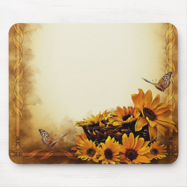 Sunflowers Mouse Pad (Front)