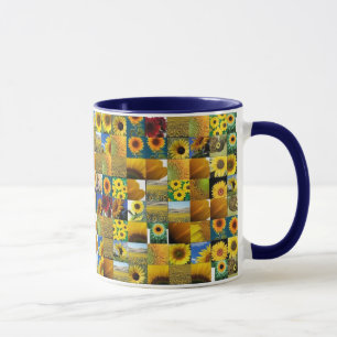 sunflowers mug