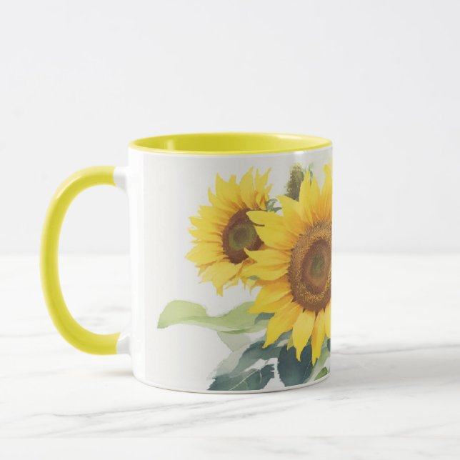 Sunflowers Mug (Left)