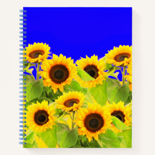 Sunflowers Notebook