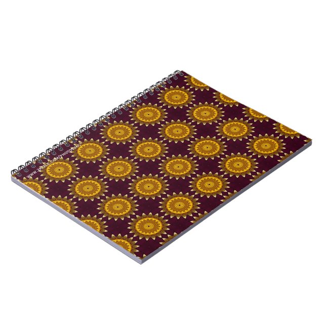Sunflowers Notebook (Left Side)