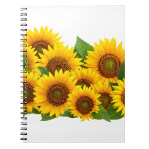 Sunflowers Notebook