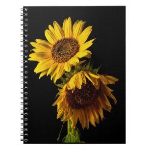 Sunflowers notebook