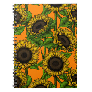Sunflowers Notebook