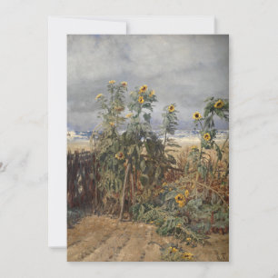 Sunflowers on a Beach   Thorvald Niss