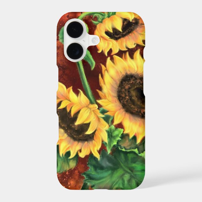 Sunflowers Painting (Back)