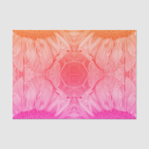 Sunflowers Pink Vintage Antique Floral Victorian Tissue Paper