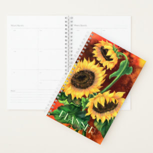 Sunflowers Planner