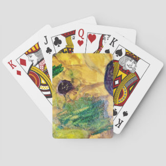 Sunflowers Playing Cards