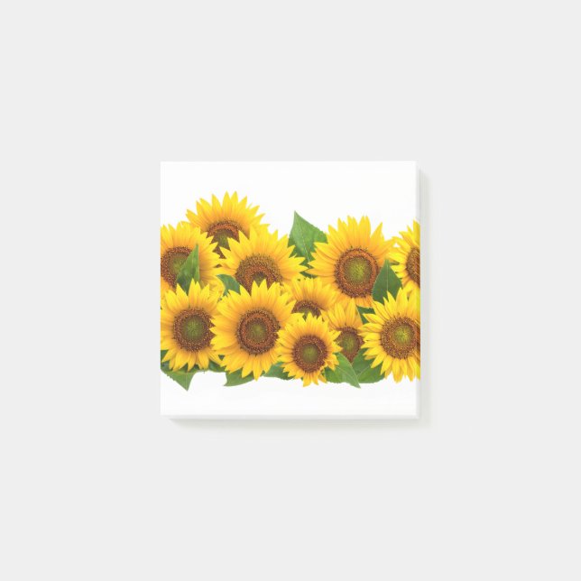Sunflowers Post-it Notes (Front)