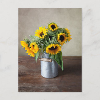 Sunflowers Postcard