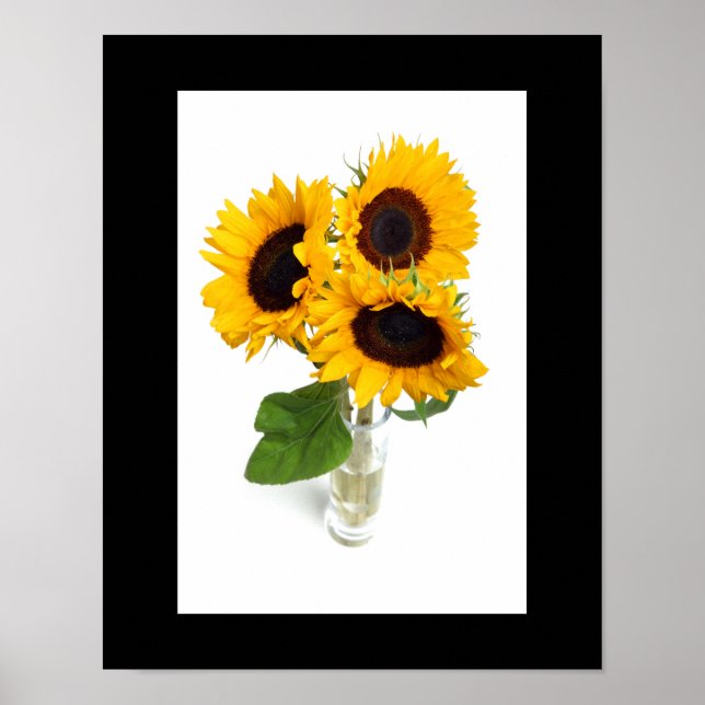 Sunflowers Poster (Front)
