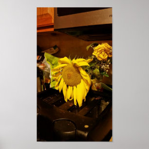 sunflowers poster