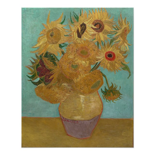 Sunflowers Poster (Front)