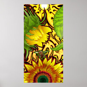 Sunflowers Poster
