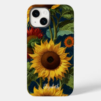 Sunflowers Red Orange Yellow Van Gogh